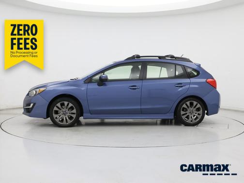 Blue 2015 Subaru Impreza 2.0I Sport Premium