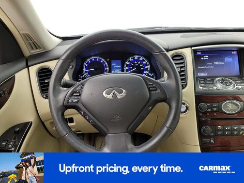 White 2016 INFINITI QX50