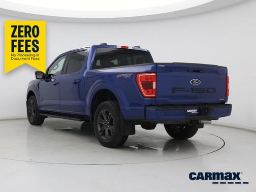 Blue 2023 Ford F-150 XLT