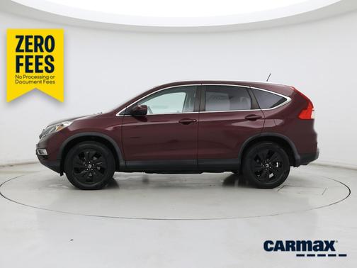 Burgundy 2016 Honda CR-V Touring