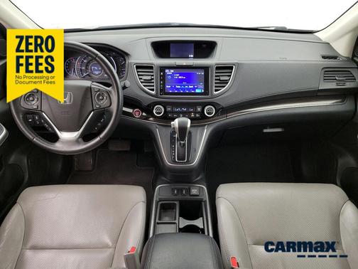 Burgundy 2016 Honda CR-V Touring