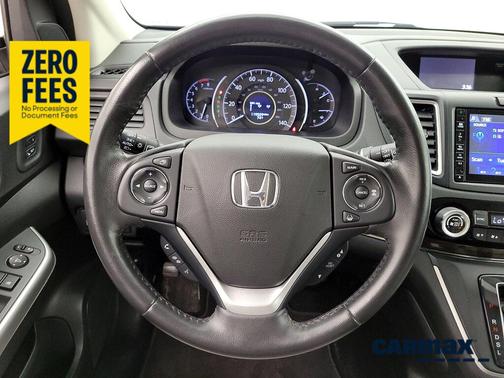 Burgundy 2016 Honda CR-V Touring