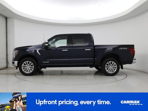Blue 2025 Ford F-150 Lariat