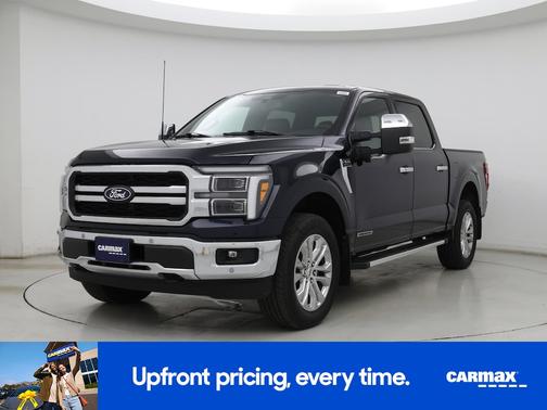 Blue 2025 Ford F-150 Lariat
