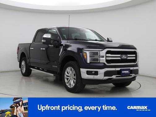 Blue 2025 Ford F-150 Lariat