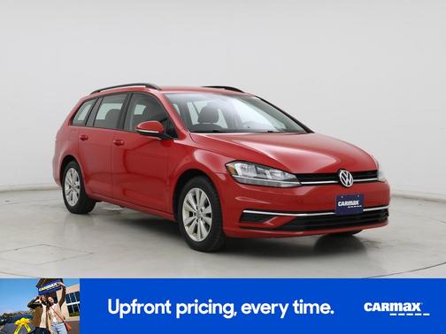 Red 2018 Volkswagen Golf S