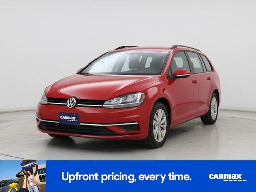 Red 2018 Volkswagen Golf S