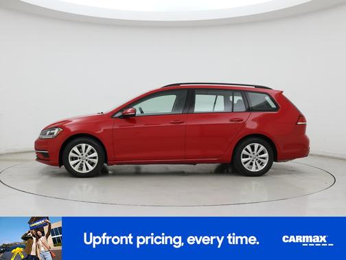 Red 2018 Volkswagen Golf S