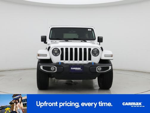 White 2023 Jeep Wrangler 4xe Unlimited Sahara
