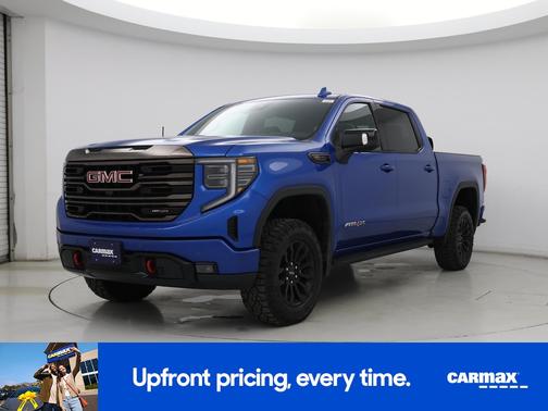 Blue 2023 GMC Sierra 1500 AT4X