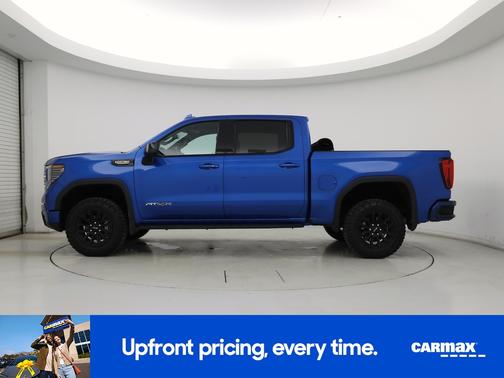 Blue 2023 GMC Sierra 1500 AT4X