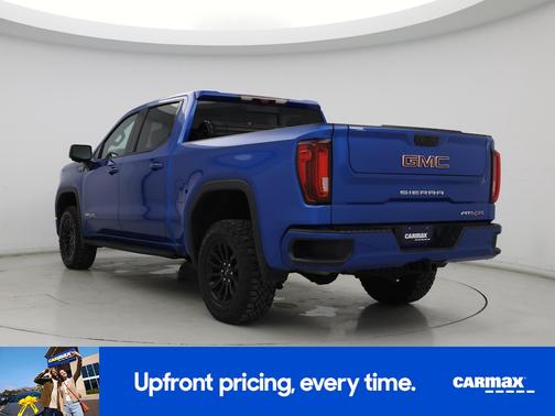 Blue 2023 GMC Sierra 1500 AT4X