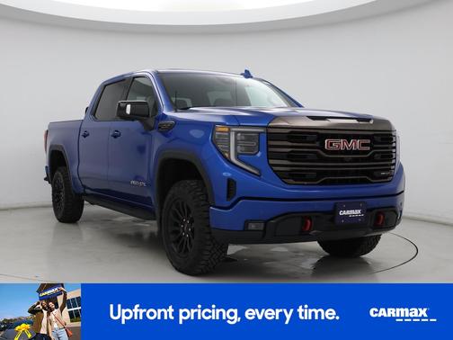 Blue 2023 GMC Sierra 1500 AT4X