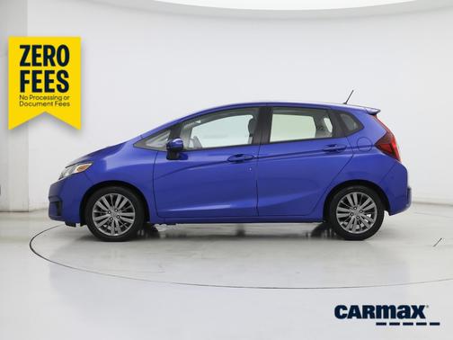 Blue 2016 Honda Fit EX