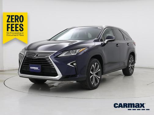 Blue 2019 Lexus RX 350 L