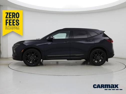 Blue 2021 Chevrolet Blazer RS