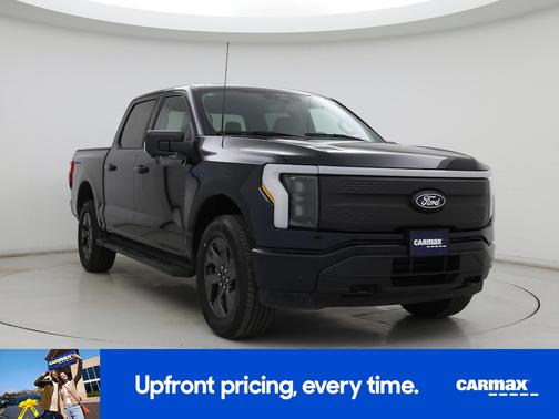 Blue 2025 Ford F-150 Lightning Flash