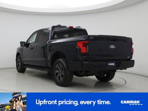 Blue 2025 Ford F-150 Lightning Flash