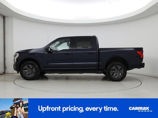 Blue 2025 Ford F-150 Lightning Flash