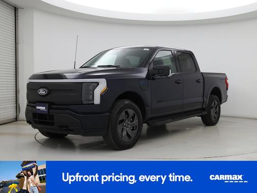 Blue 2025 Ford F-150 Lightning Flash