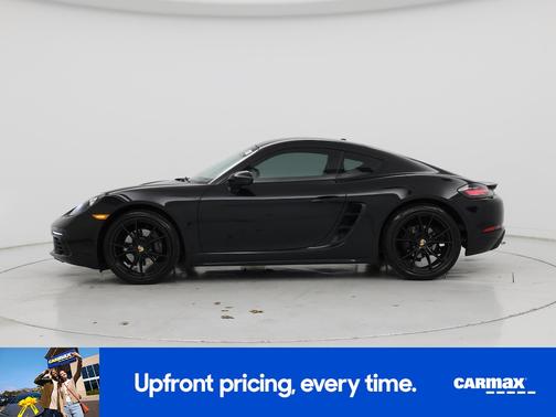 Black 2018 Porsche 718 Cayman