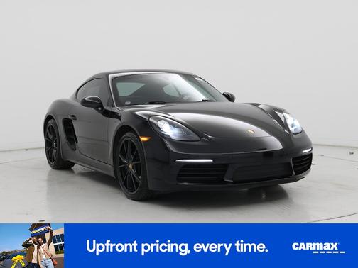 Black 2018 Porsche 718 Cayman