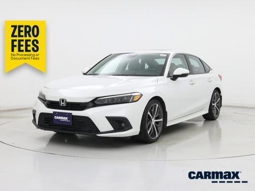 White 2022 Honda Civic Touring