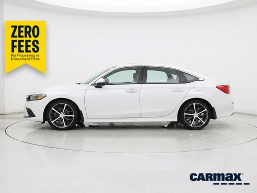 White 2022 Honda Civic Touring