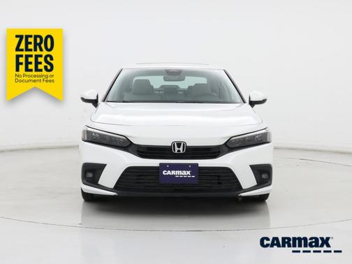 White 2022 Honda Civic Touring