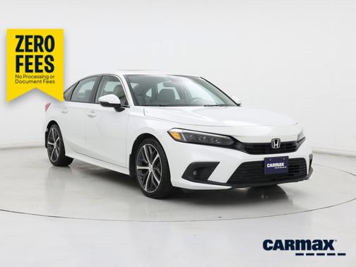 White 2022 Honda Civic Touring