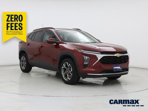 Red 2025 Chevrolet Trax LT