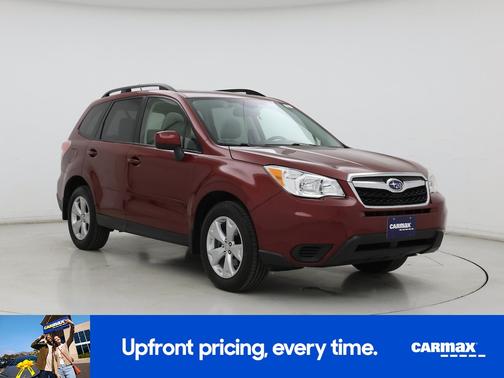 Red 2015 Subaru Forester 2.5I Premium