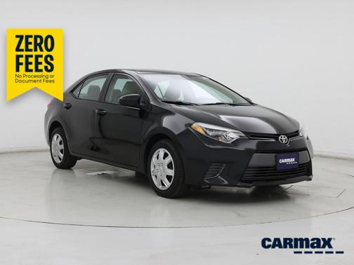 Black 2016 Toyota Corolla LE