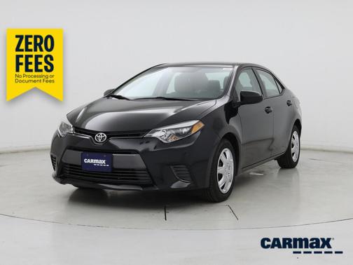 Black 2016 Toyota Corolla LE