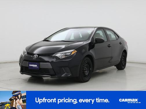 Black 2016 Toyota Corolla LE