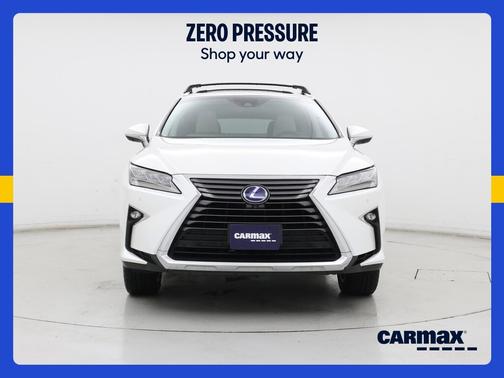 White 2018 Lexus RX 450h L Luxury