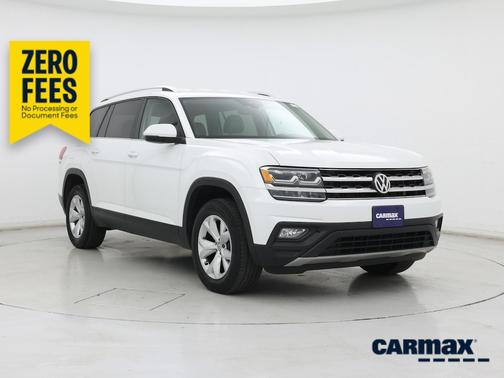 White 2019 Volkswagen Atlas SE w/Tech