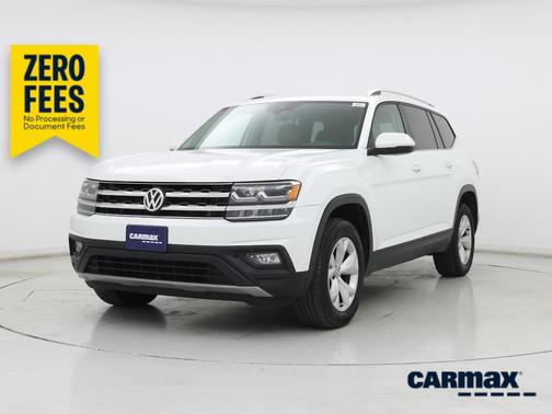 White 2019 Volkswagen Atlas SE w/Tech