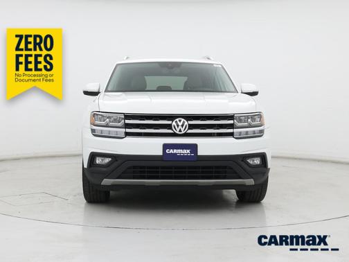 White 2019 Volkswagen Atlas SE w/Tech