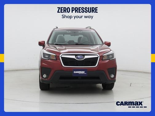 Burgundy 2021 Subaru Forester Premium