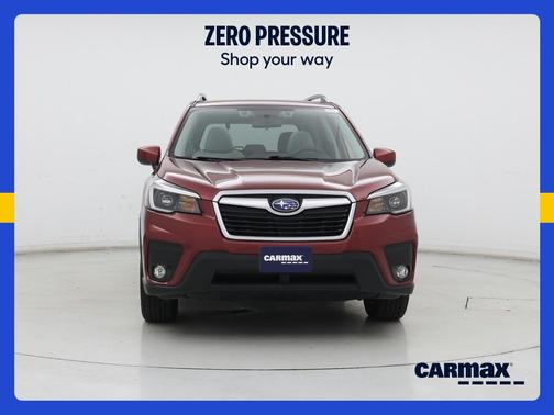 Burgundy 2021 Subaru Forester Premium