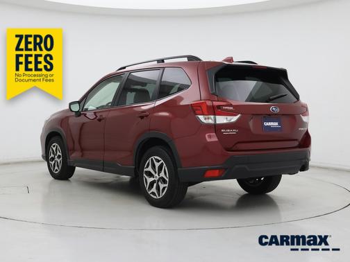 Burgundy 2021 Subaru Forester Premium