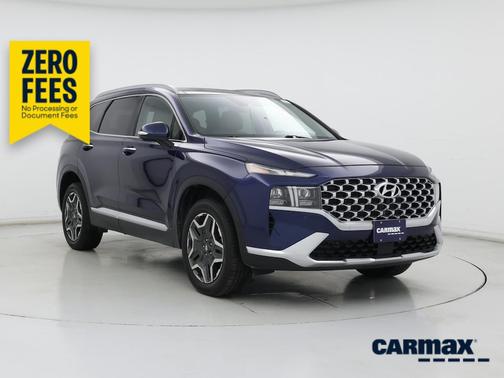 Blue 2022 Hyundai SANTA FE Limited