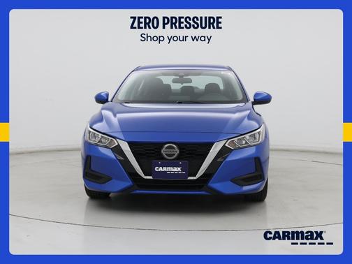 Blue 2023 Nissan Sentra SV