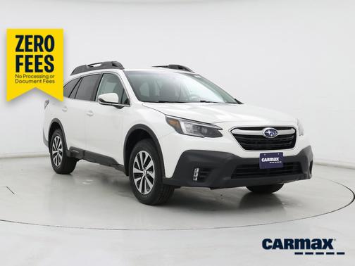 White 2020 Subaru Outback Premium
