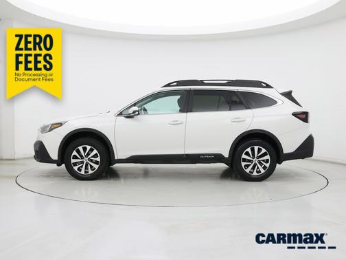 White 2020 Subaru Outback Premium