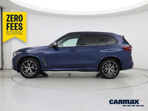 Blue 2020 BMW X5 M50i