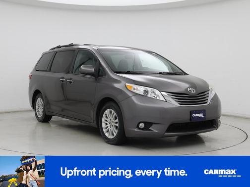 Gray 2017 Toyota Sienna XLE