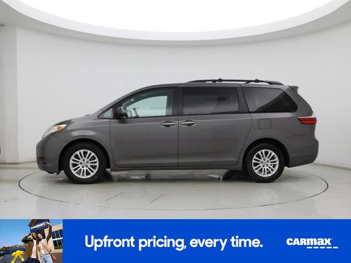 Gray 2017 Toyota Sienna XLE