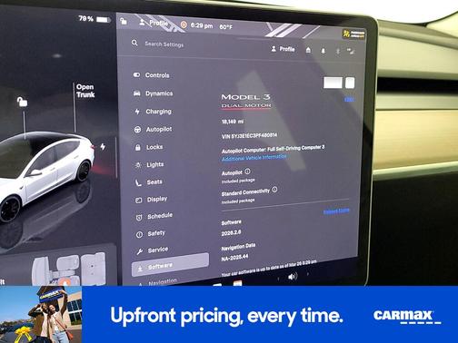 White 2023 Tesla Model 3 Performance